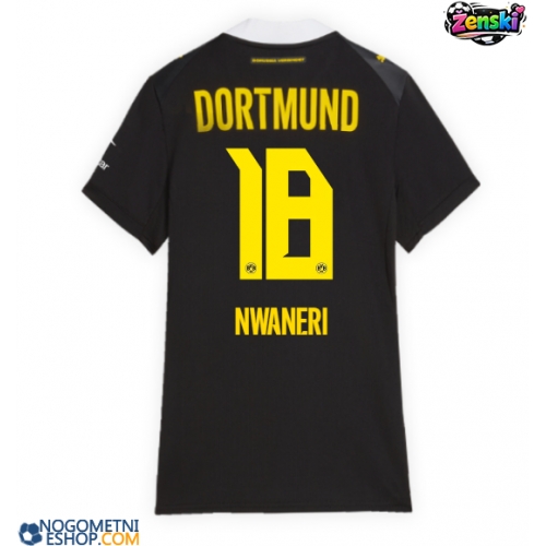 Ženski Nogometni dresi Borussia Dortmund Ethan Nwaneri #18 Gostujoči 2026-27 Kratek Rokav
